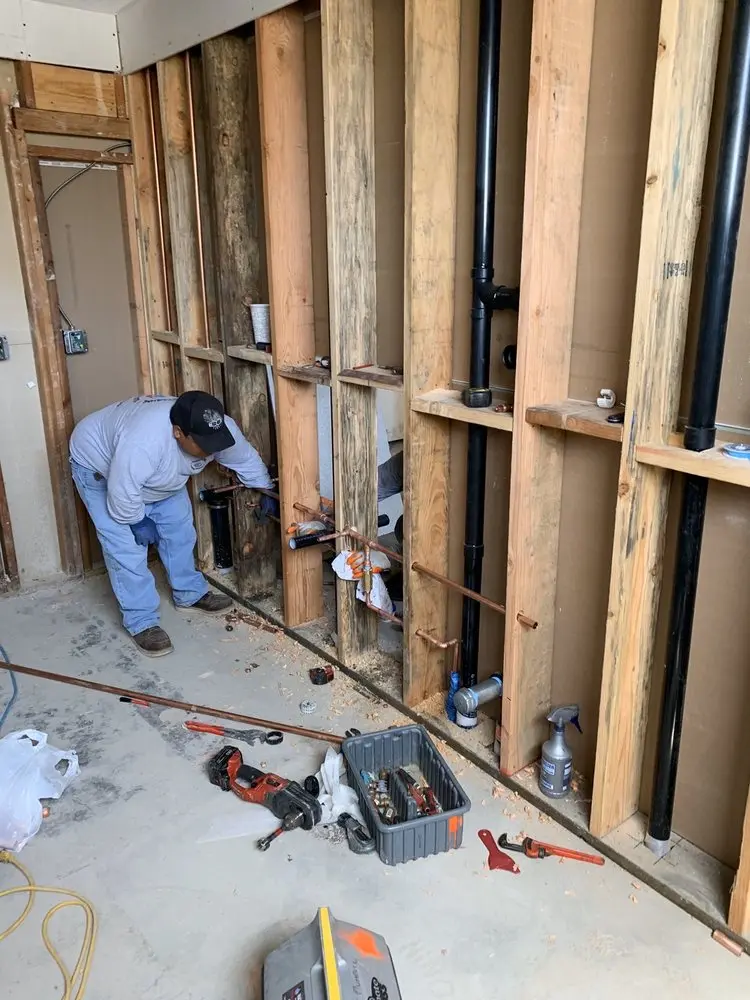 Commercial rough-in plumbing for Gas Line Repair in Moultrie